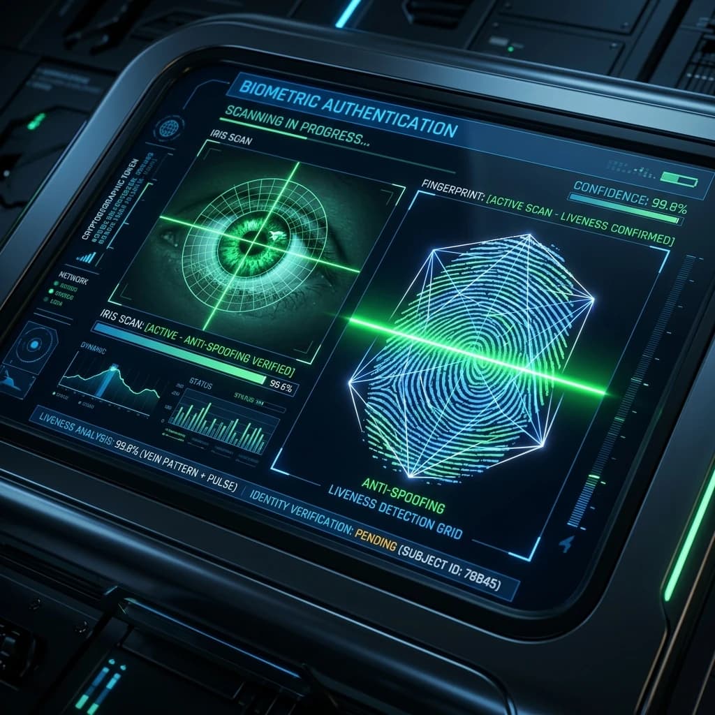Biometric AI visualization