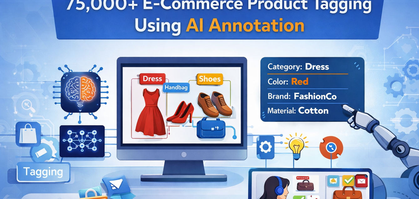 AI-driven e-commerce product tagging case study
