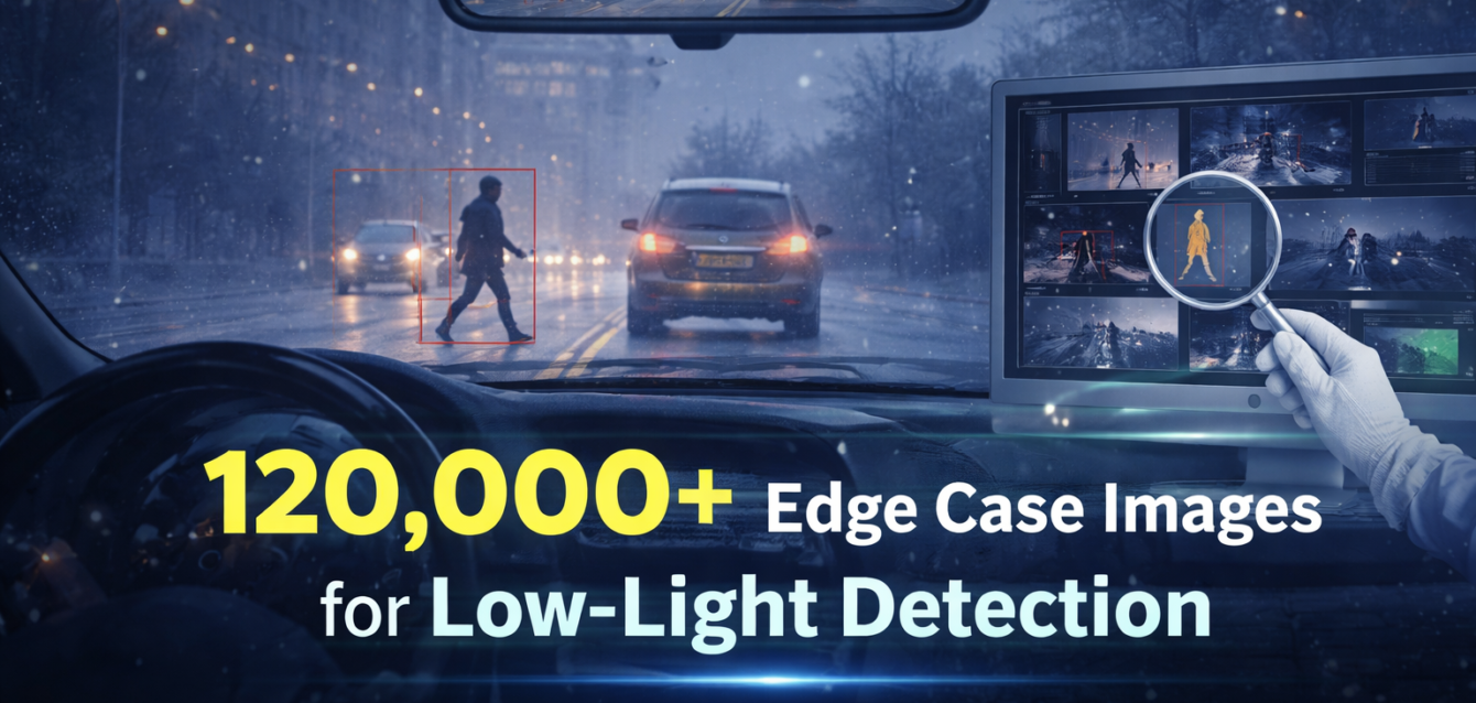 120,000+ Edge Case Images for Low-Light Detection