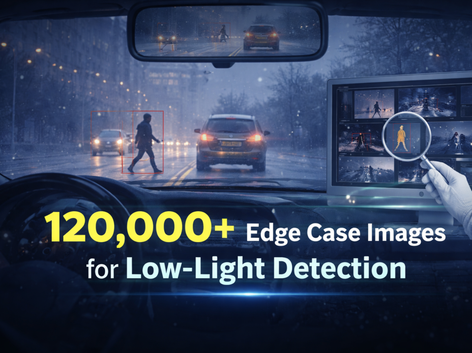 120,000+ Edge Case Images for Low-Light Detection