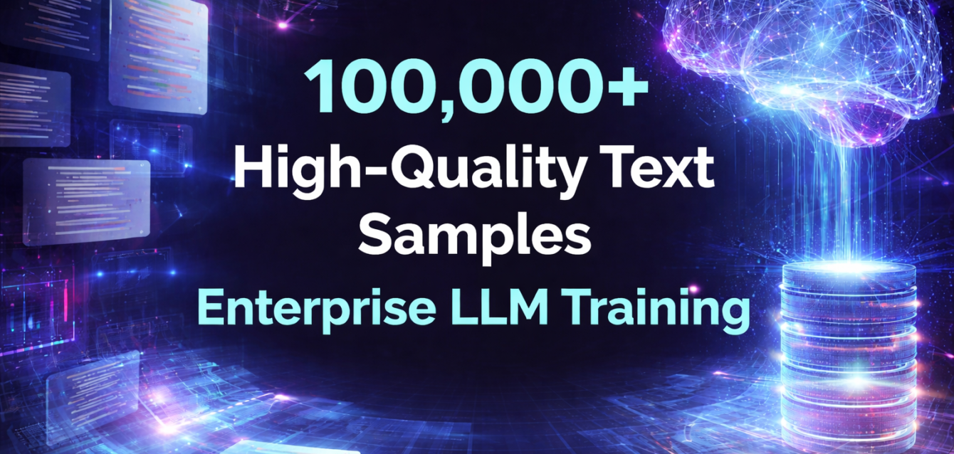 High-quality text dataset