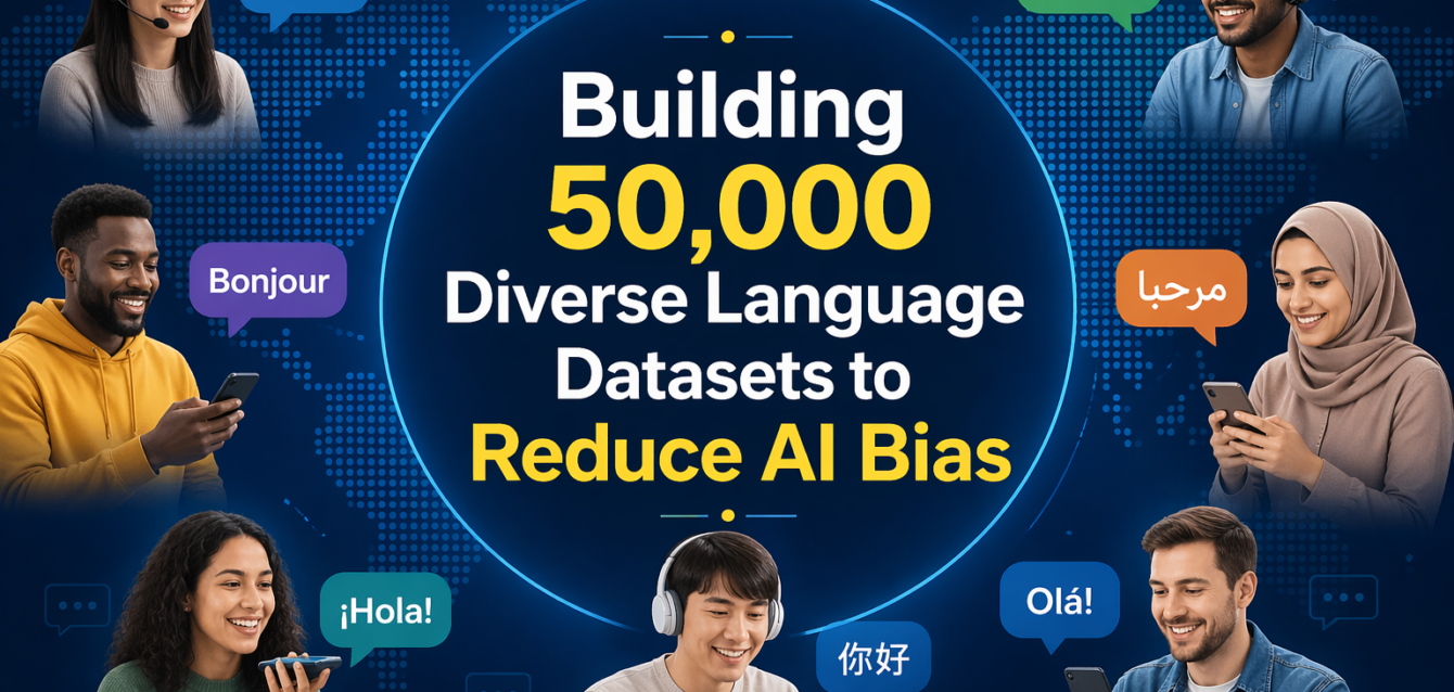 Building 50,000 Diverse Language Datasets to Reduce AI Bias