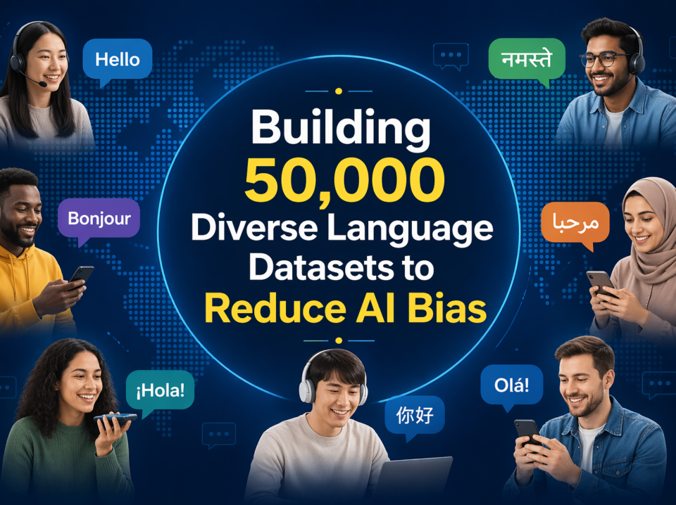 Building 50,000 Diverse Language Datasets to Reduce AI Bias