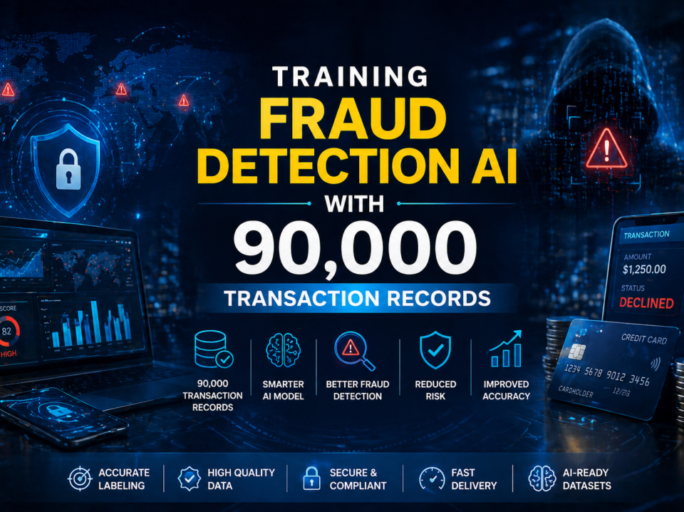 Discover how Dserve AI helped train a fraud detection AI model using 90,000 transaction records for a global fintech client.