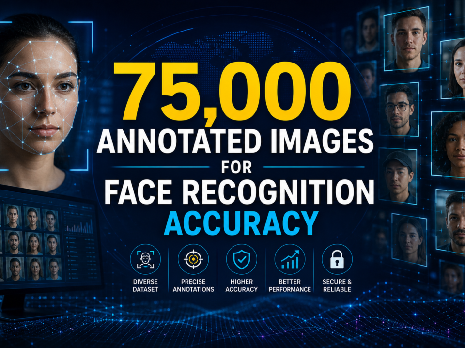75,000 Annotated Images for Face Recognition Accuracy